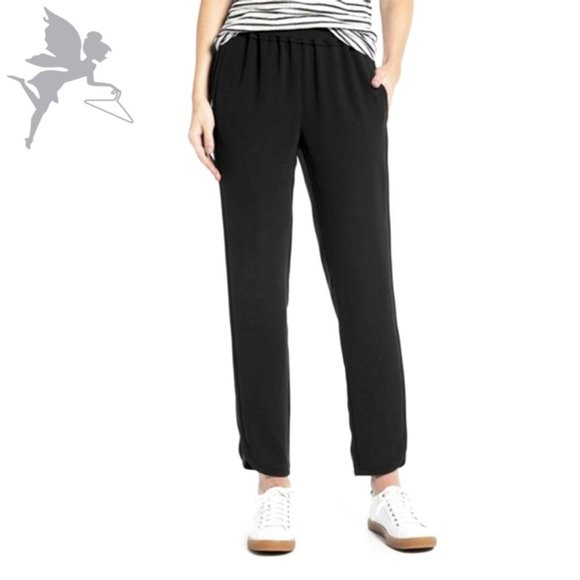 J CREW Reese matte crepe tulip hem pants - Picture 1 of 6